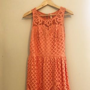 Peach Dress | Size Small